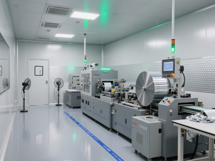 蚌埠鋰電池廠無塵車間凈化裝修工程